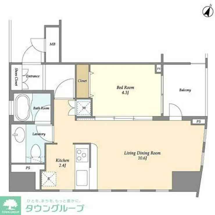 MG目黒駅前 10階階 間取り