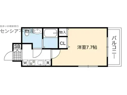 エスリード森ノ宮駅前(1K/5階)の間取り写真