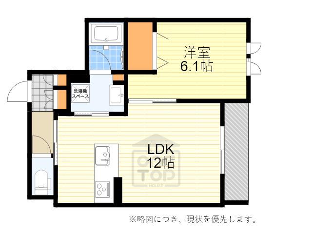 シャーメゾン アメニティ(1LDK/3階)の間取り写真