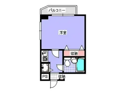 クリオ横須賀中央壱番館(1K/5階)の間取り写真
