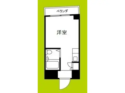 ニアル新大阪(ワンルーム/6階)の間取り写真