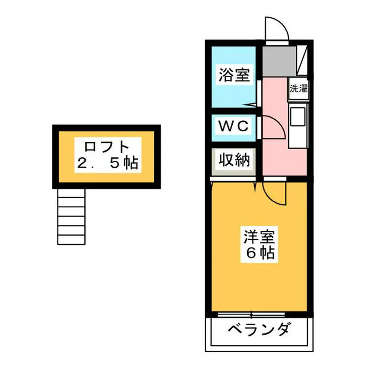 カーサ エストレーラ 1階階 間取り