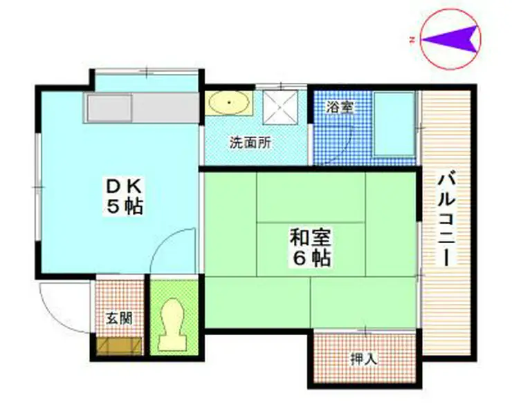 サンファーストB 2階階 間取り