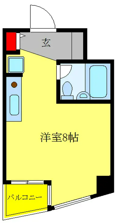 スカイコート西川口第6 3階階 間取り