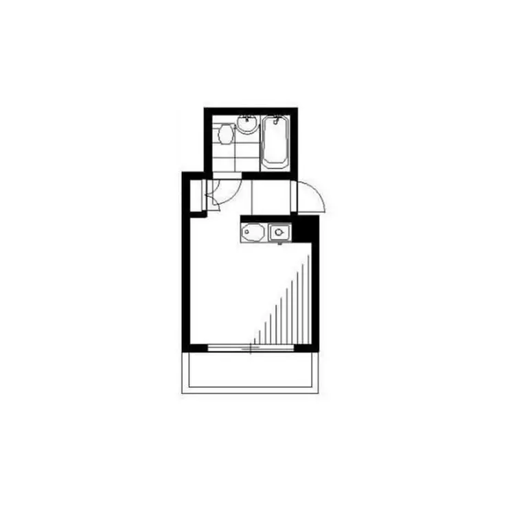 ドム三軒茶屋 1階階 間取り