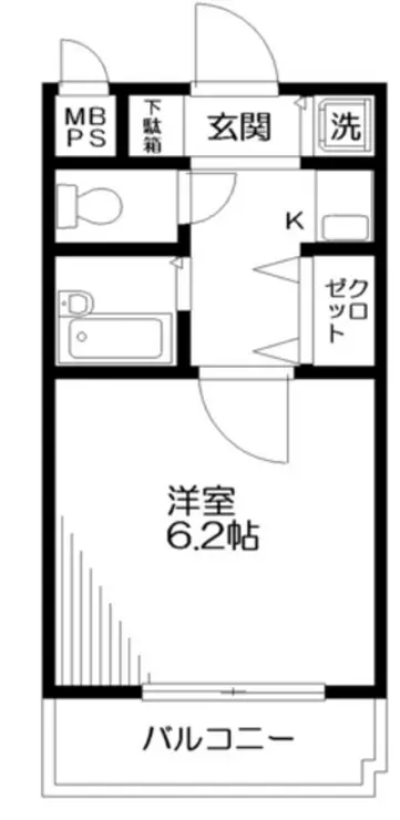 日神パレステージ西池袋 8階階 間取り
