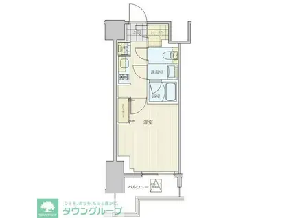 リビオメゾン南砂町(1K/5階)の間取り写真