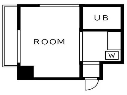 ジョイフル練馬(1K/4階)の間取り写真