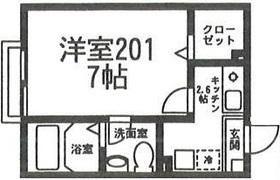 パナハイツ伊藤(1K/2階)の間取り写真