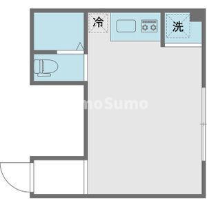 グランドキャナル新町(ワンルーム/4階)の間取り写真