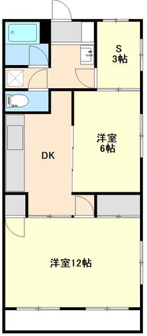 メゾンフォレ(2SDK/1階)の間取り写真