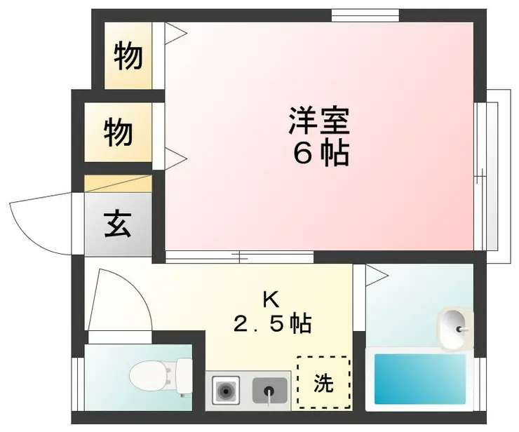 メゾンさくら 2階階 間取り