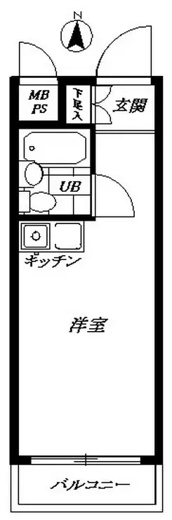 ライオンズマンション椎名町 3階階 間取り