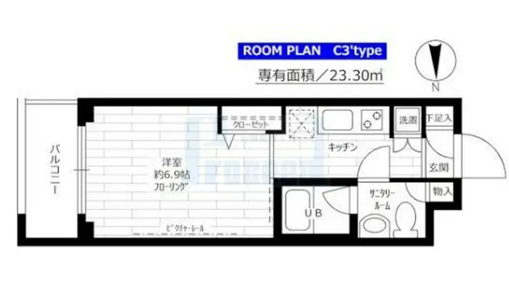 ステージファースト上落合 4階階 間取り