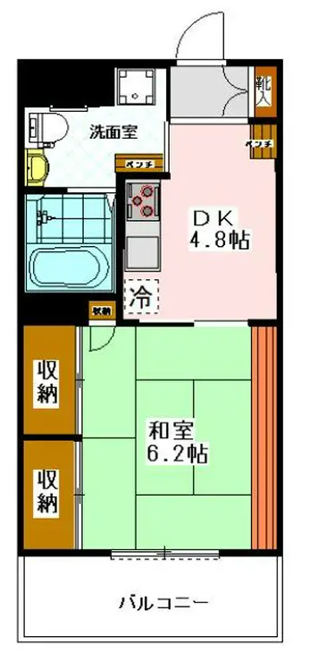ブルック喜仙館 3階階 間取り