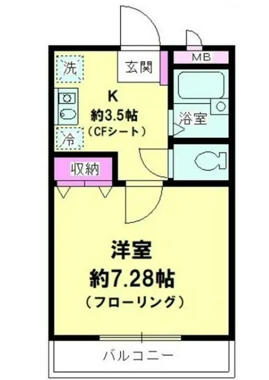 リブェール ハイム 2階階 間取り