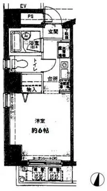 メインステージ新中野駅前 2階階 間取り