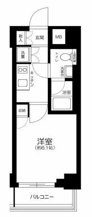 プレール・ドゥーク銀座EASTIII 8階階 間取り