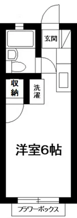 メゾンドモナミ 2階階 間取り