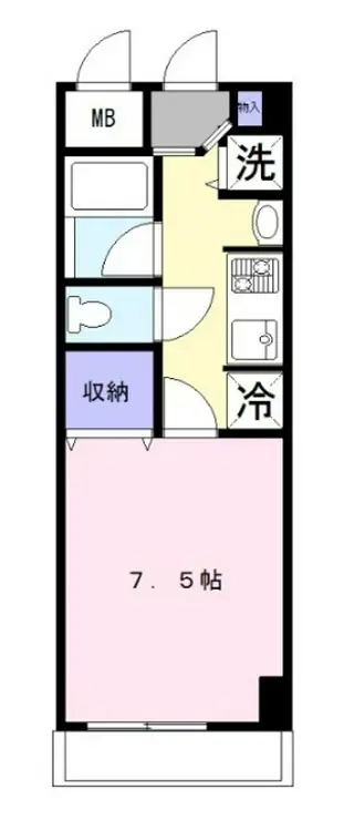 ランドオアシスヒロ 2階階 間取り