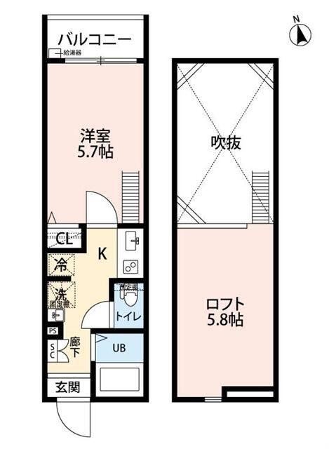 グランクオール駒込(1K/3階)の間取り写真