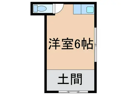 第二アイリスコーポ(ワンルーム/1階)の間取り写真