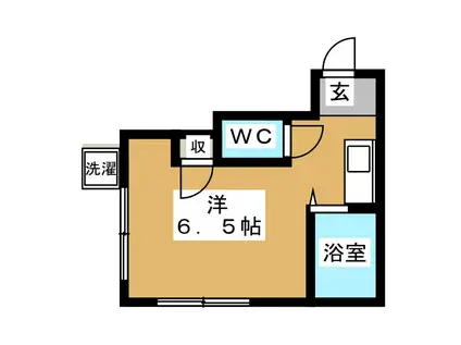 ファミーユ高円寺(1K/1階)の間取り写真