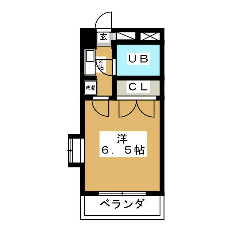 シャーレン鳳 2階階 間取り