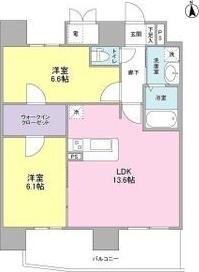 KMレジデンス堺東駅前(2LDK/11階)の間取り写真