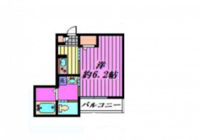 GRAN STELLA東川口(1K/1階)の間取り写真