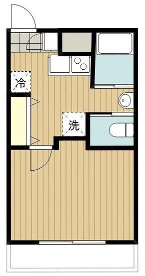 パークアザレア(1K/3階)の間取り写真