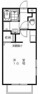 LE・SOUJIRO(1DK/2階)の間取り写真