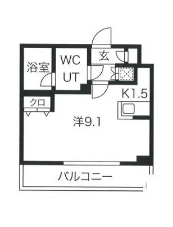 スパシエ大森エセンザ 3階階 間取り