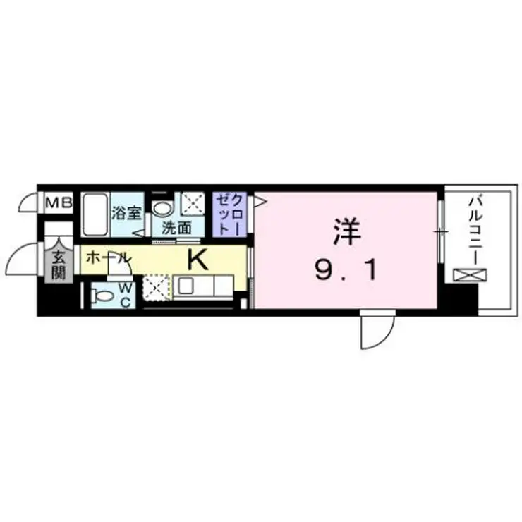 インサイド レター 3階階 間取り