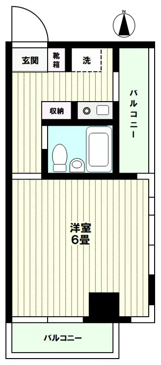 ライオンズマンション渋谷 3階階 間取り