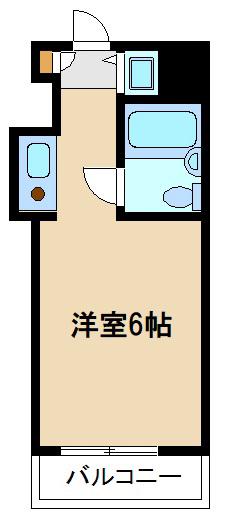 トップ成増第3(ワンルーム/5階)の間取り写真