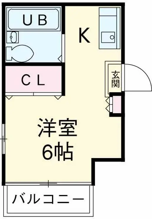 KSKサンパール 2階階 間取り