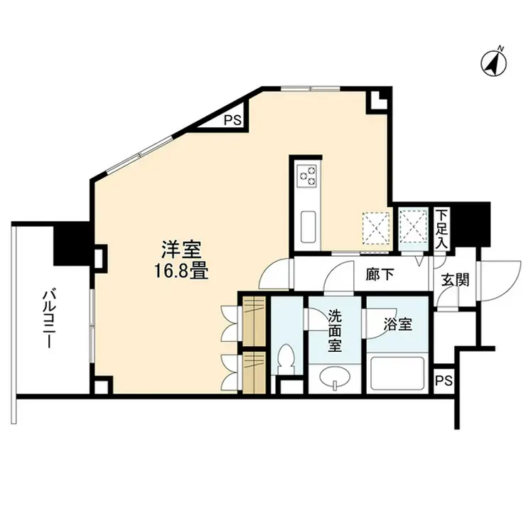 クオリア南麻布 4階階 間取り