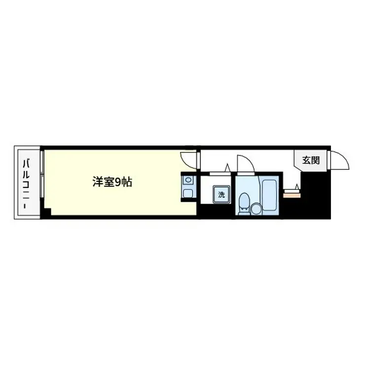 タートルシティ亀有 3階階 間取り