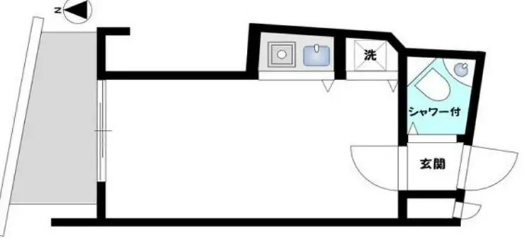 ロワール神楽坂 7階階 間取り