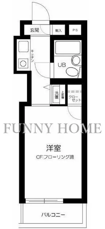 プレール恵比寿 2階階 間取り