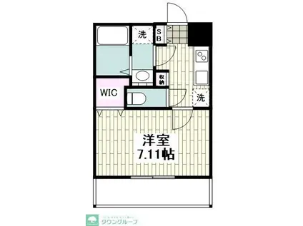 LOCS KASHIOCHOU(1K/3階)の間取り写真