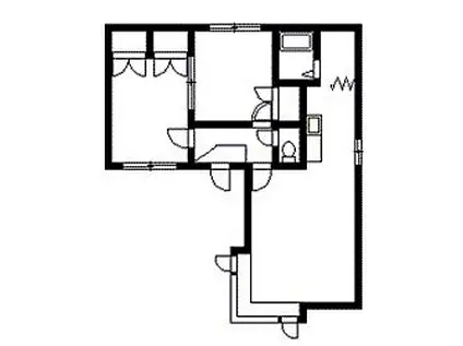 メゾン・ド・リラ(2DK/2階)の間取り写真