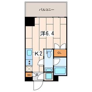 PREMIUM RESIDENCE KAWASAKI(1K/9階)の間取り写真