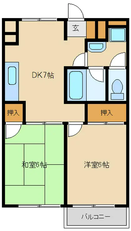 アクティ宮崎台 3階階 間取り