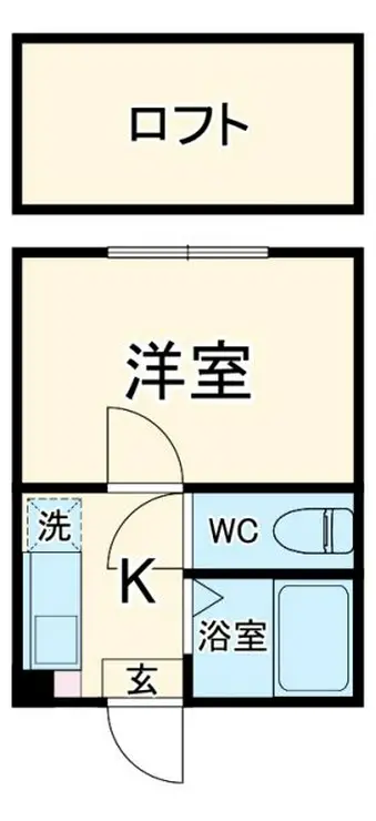 ASTREA向ヶ丘遊園 2階階 間取り