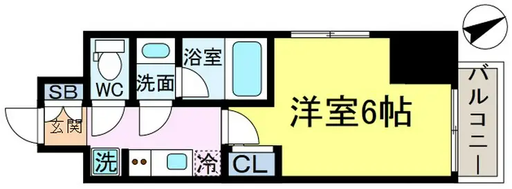 ルフレ プレミアム新小岩 3階階 間取り
