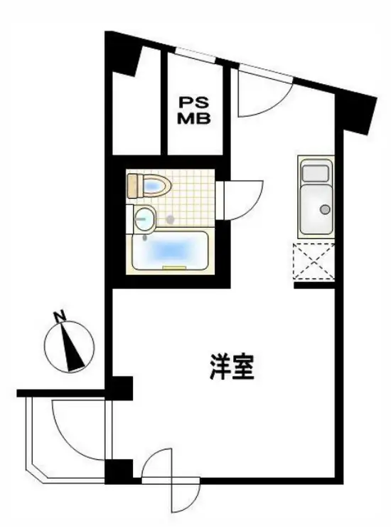 ソフトタウン青山 3階階 間取り