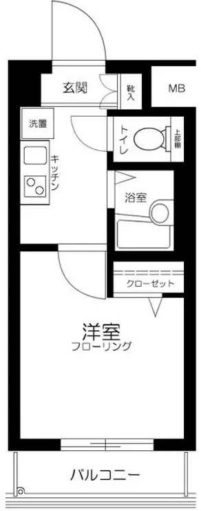 メインステージ銀座 2階階 間取り