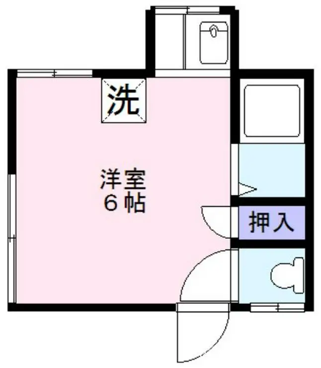 さくら荘 2階階 間取り